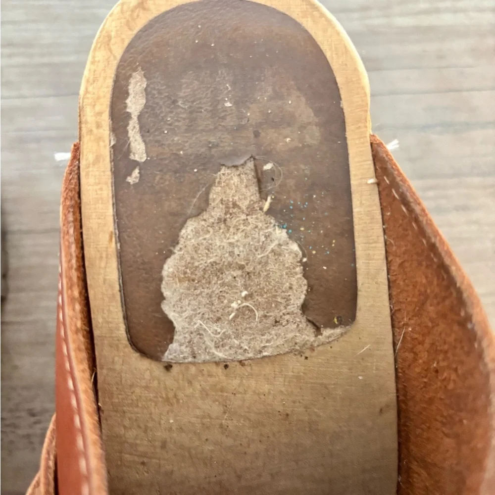 Free People x MIA Elsa Brown Leather Mules - Picture 15 of 16